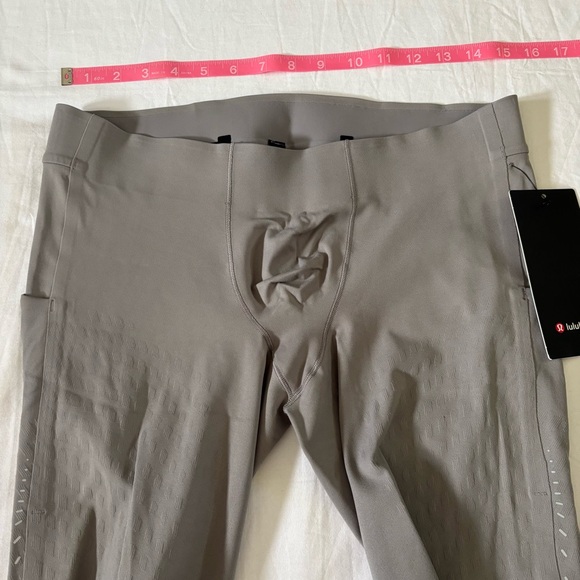 Lululemon Men’s Senseknit Running Short 10" GULG Gulf Gray Men’s Size L - Picture 5 of 6